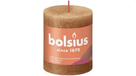 Bolsius Kaars 80X68mm Spicy Bruin