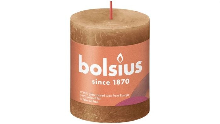 Bolsius Kaars 80X68mm Spicy Bruin