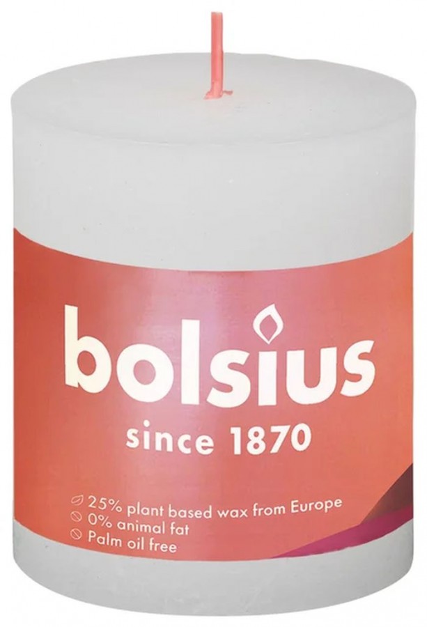 Bolsius Kaars 80X68mm Wit
