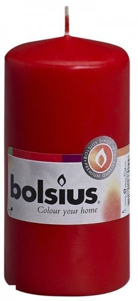 Bolsius Stompkaars 120x60mm Rood