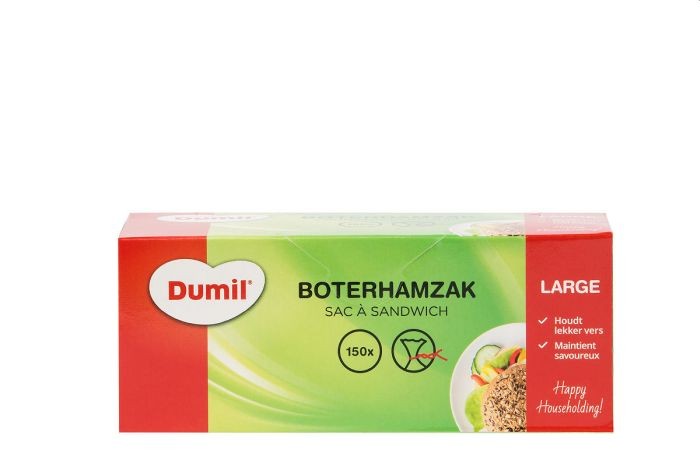 Boterhamzakjes L Dumil 150 stuks