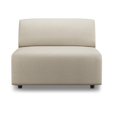 HKliving Jax bank middle Pure Ivory