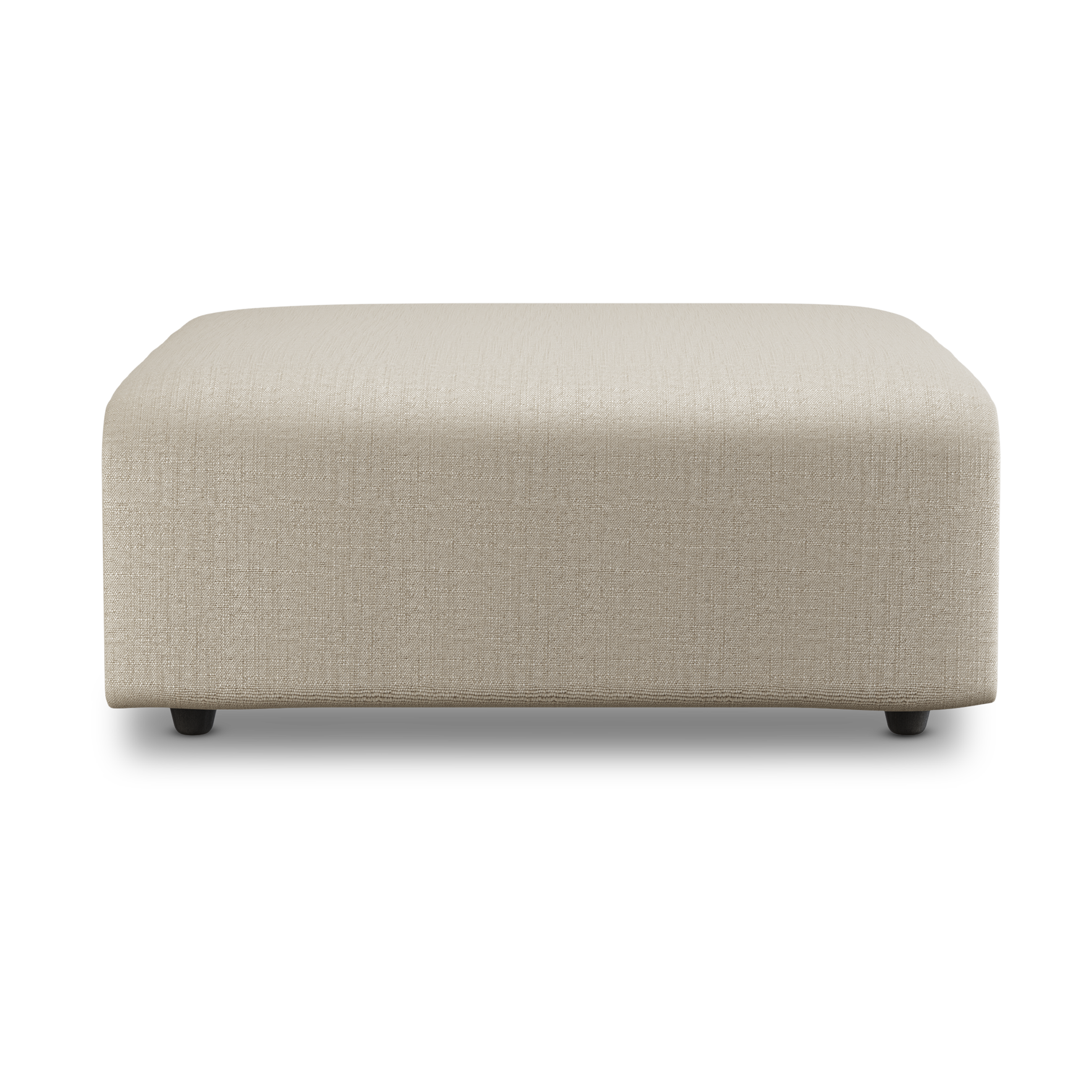 HKliving Jax bank hocker Pure Ivory