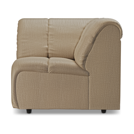 HKliving Wave bank corner Pure Earth