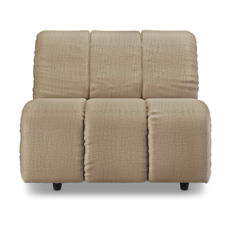 HKliving Wave bank middle Pure Earth