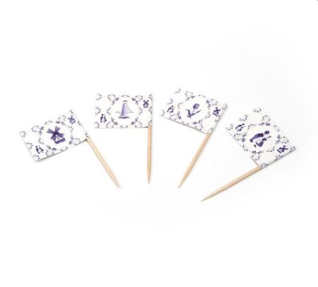 Cocktailprikkers Met Vlag Oud Hollands 144 stuks