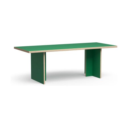 HKliving Dining Table eettafel 220x90 cm green