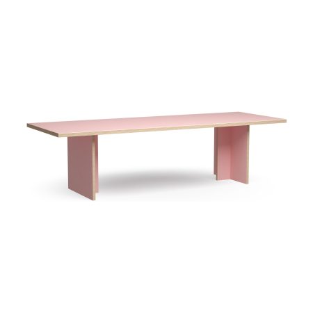 HKliving Dining Table eettafel 280x100 cm pink