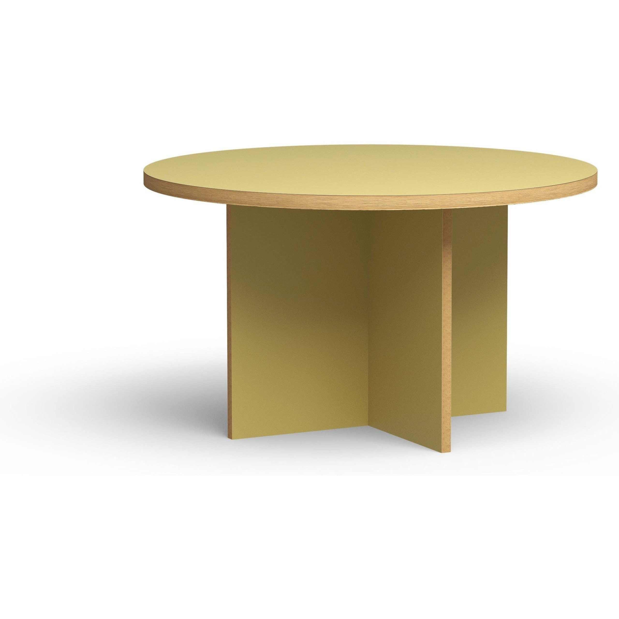 HKliving Dining Table eettafel Ø130 cm olive