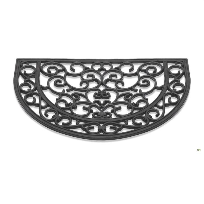 Deurmat Antiek Halfrond Rubber 40x60Cm