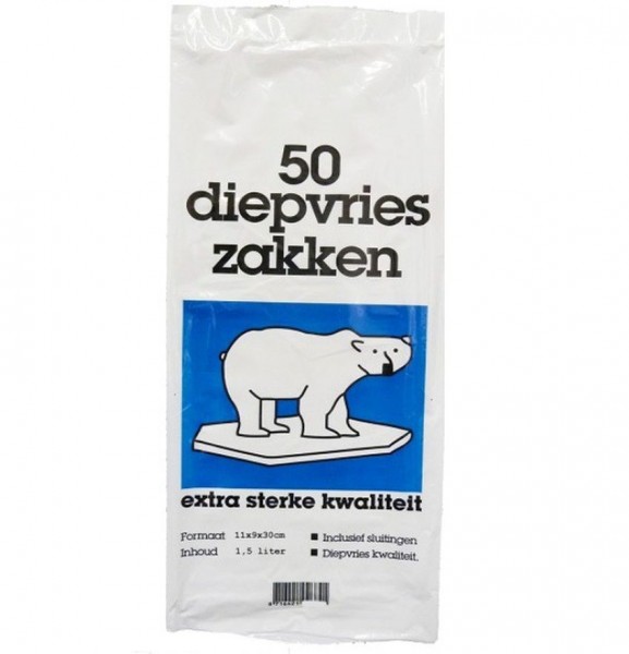 Diepvrieszakken 1 liter