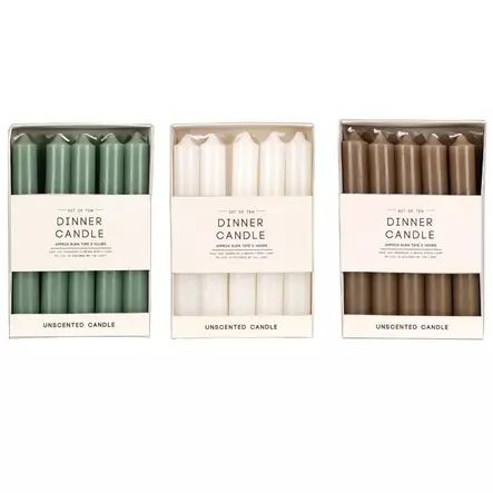 Dinerkaarsen 16cm 10 stuks