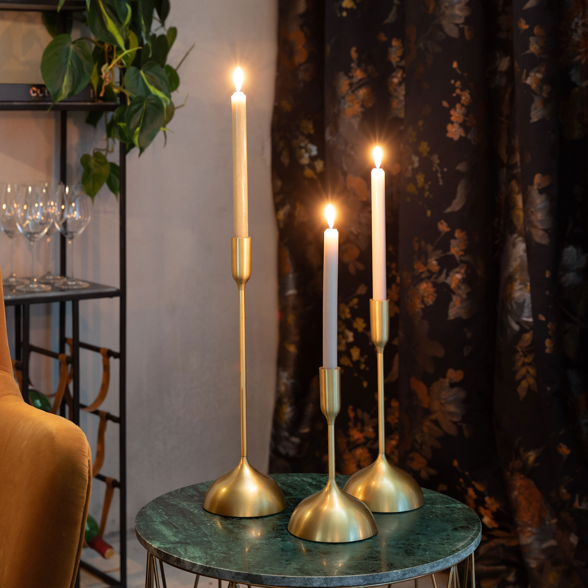 Dutchbone Kaarshouder 'Sesta' set van 3 stuks