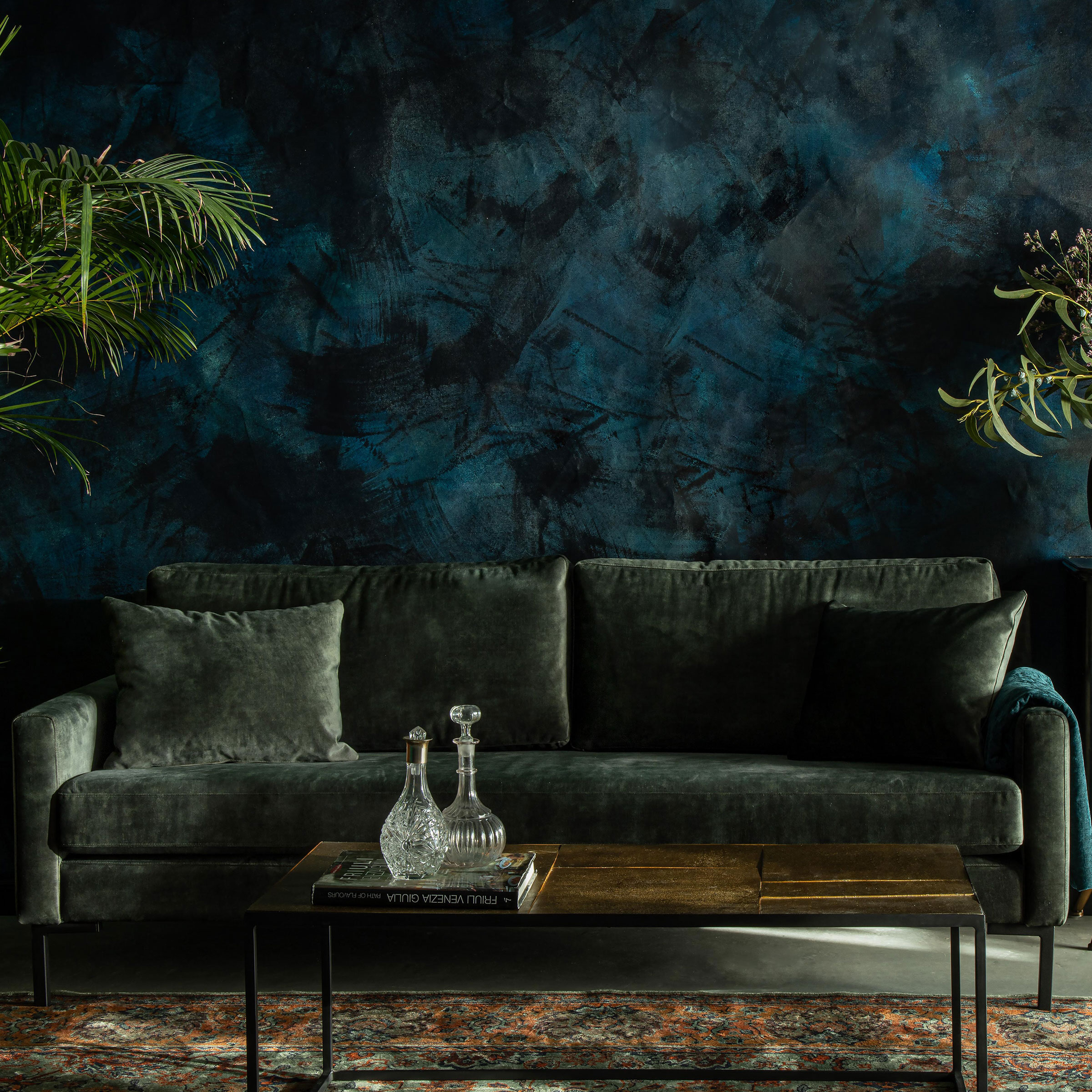 Dutchbone 3-zits Bank 'Houda', kleur Groen