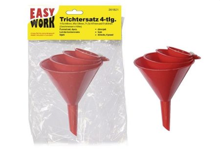 Easy work trechter set 4 delig