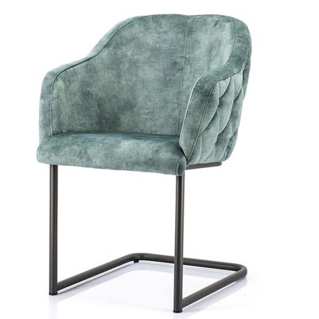 Eetstoel Paulette - groen bonnie