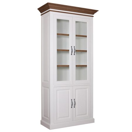 Ermelo Vitrinekast 4 deuren
