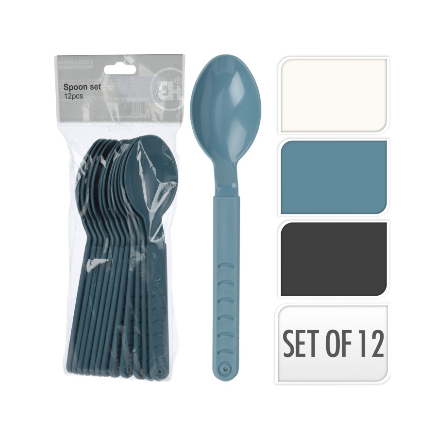 Excellent Houseware Lepelset 18,5cm 12 Stuks