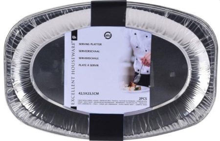 Excellent Houseware Serveerschaal 35x23,5xCm 2 Stuks