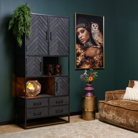 Vakkenkast New York | 90 cm-STF-8501