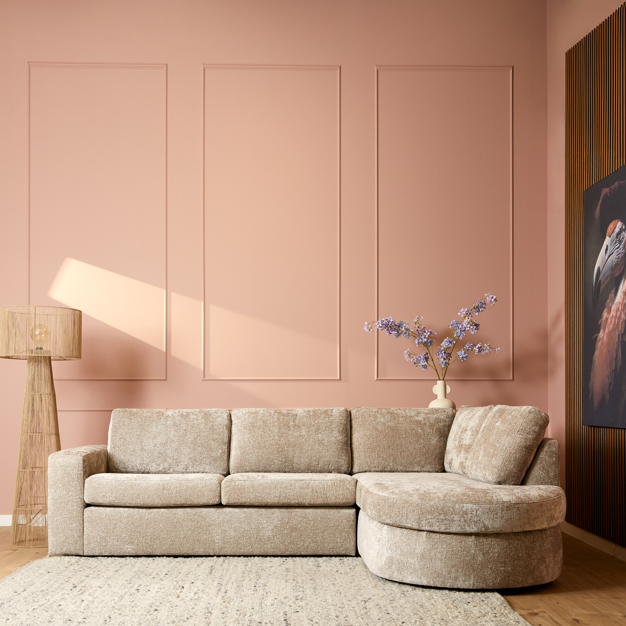 MySofa Alma | Beige | 2,5 zits + Divan Rechts | 5 jaar garantie-MYS-Alma-TR8R