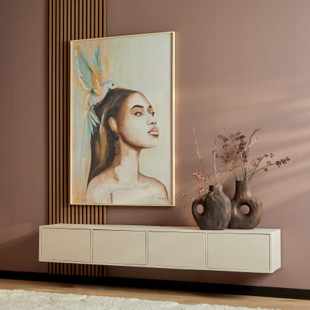 Zwevend tv meubel Vision Sand | 200 cm-STF-2814