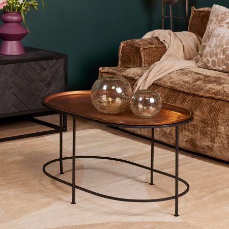 Salontafel Brass | 50 cm-STF-2322