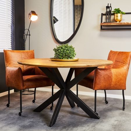 Eettafel Arlington | 150 cm | Rond-STF-533