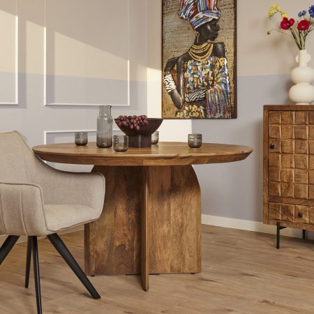 Eettafel Tense | 150 cm | Rond-STF-6607