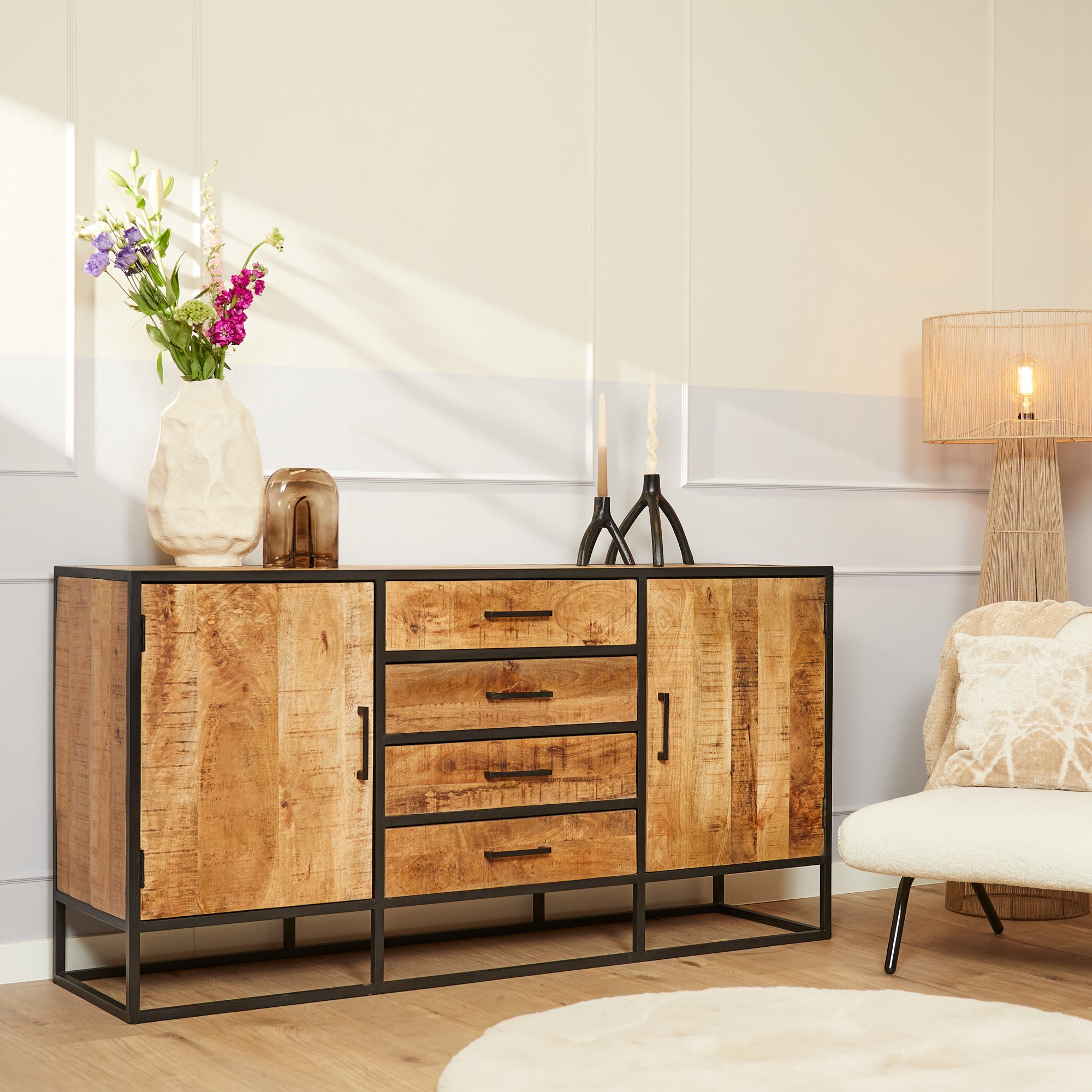 Dressoir Denver | 165 cm-STF-3013