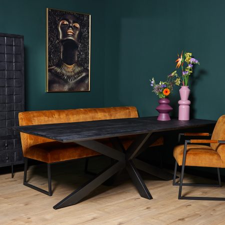 Eettafel New York | 180 cm | Rechthoek-STF-7187