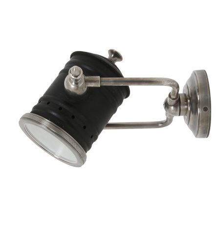 Muurlamp Fresno Antiek Zwart