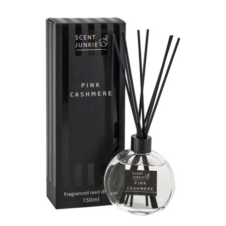 Geurdiffuser met stokjes 150ml Pink Cashmere