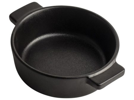 Gusta ovenschaal 12x4,2cm zwart