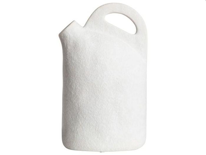 Gusta Vaas Met Handvat Wit 15,8x9,8x25m