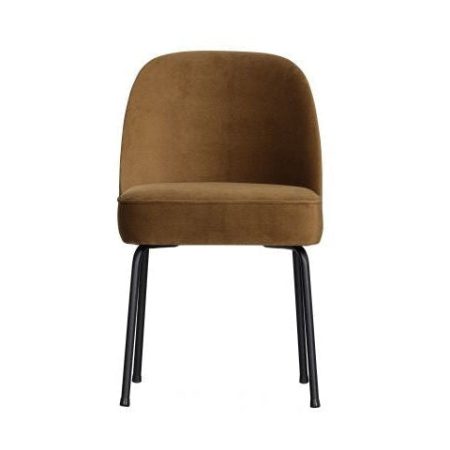 BePureHome Vogue eetkamerstoel honing geel