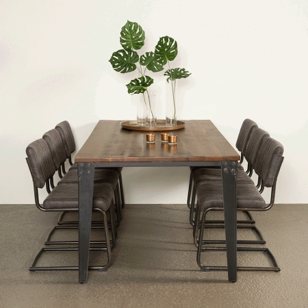 Tower Living Eettafel 'Basto' 200 x 100cm, Mangohout