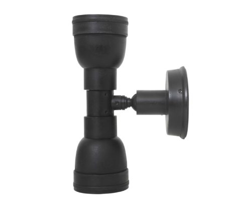 Up&Down Muurlamp Indigo Antiek Zwart