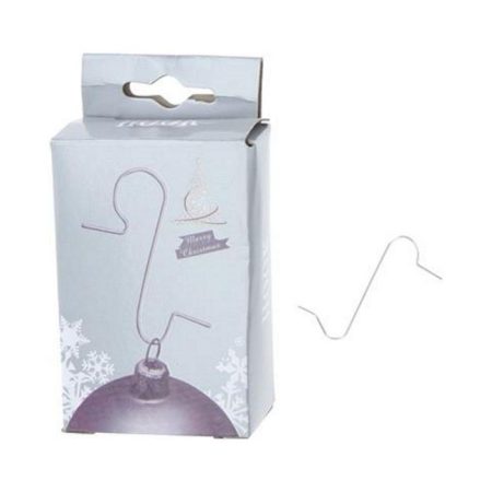 Kerstboomhaakjes 50 Stuks Zilver