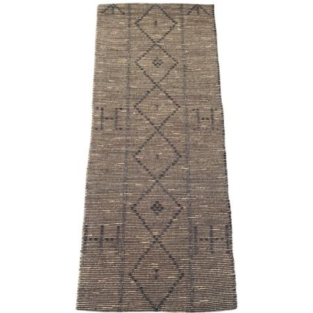 Kleed Zeegras Natur Zwart 80x200cm