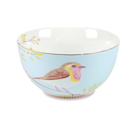 Kom 15 cm Vogel blue