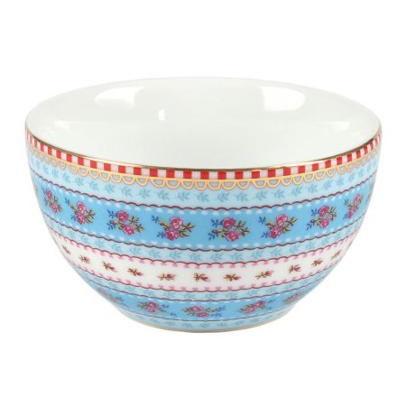 Kom Ribbon Rose blue 9.5 cm