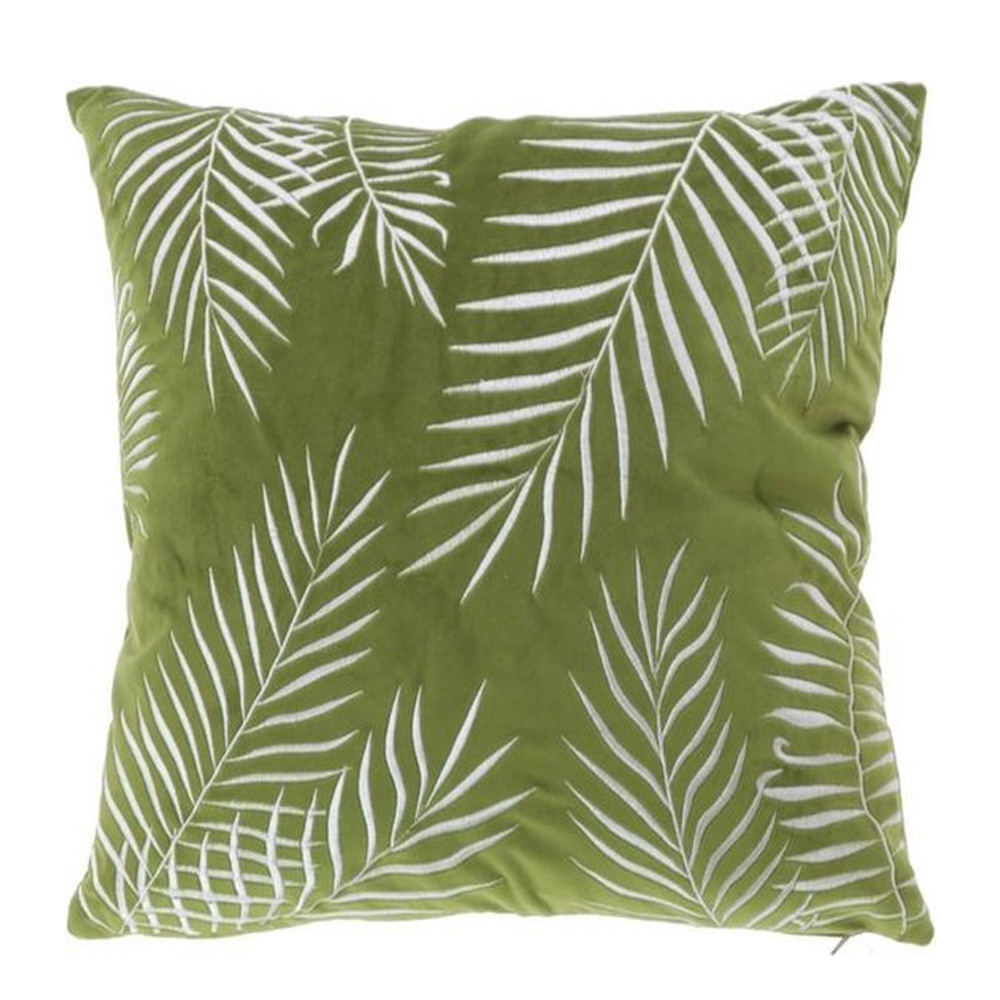 Kussen Botanic avocado green