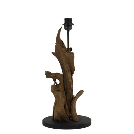 Lampvoet Ikal hout Naturel bruin