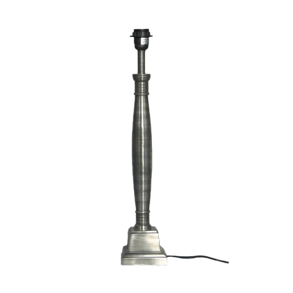 Lampvoet Turijn tin antiek L