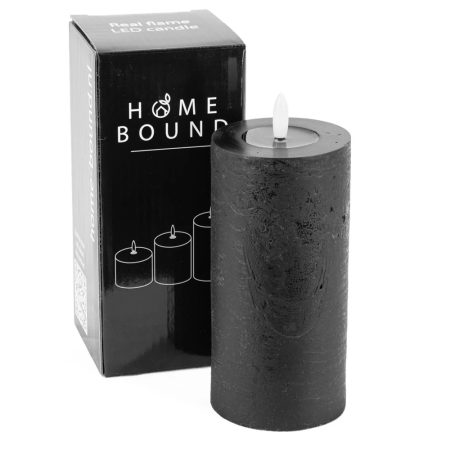 LED stompkaars 15cm spiegeleffect zwart