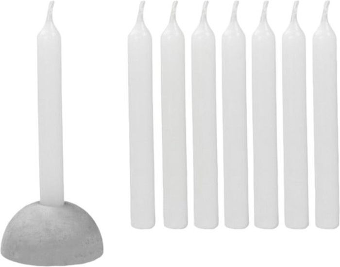 Leeff Mini Kaarsjes Maya Giftset Grijs