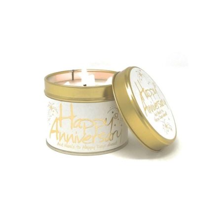Lily Flame Geurkaars in blik-happy anniversary