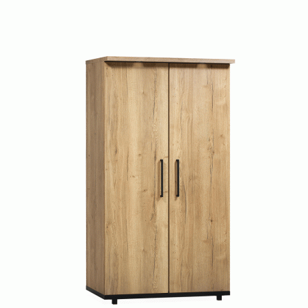 Linnenkast Aethos 2 deurs met kooflijst + verlichting