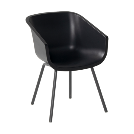 Hartman Amalia tuinstoel Aluminium Carbon Black